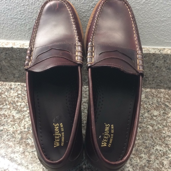 💥 NWOB BASS & CO. 12D BROWN WEEJUNS - Picture 2 of 8